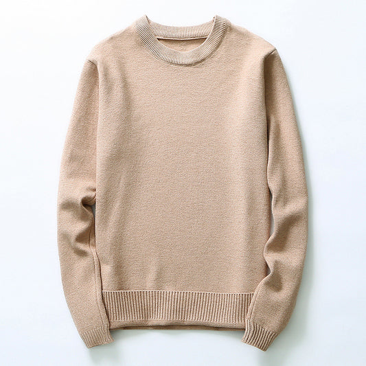 New Sweater Fashion Round Neck Casual Long Sleeve Men's