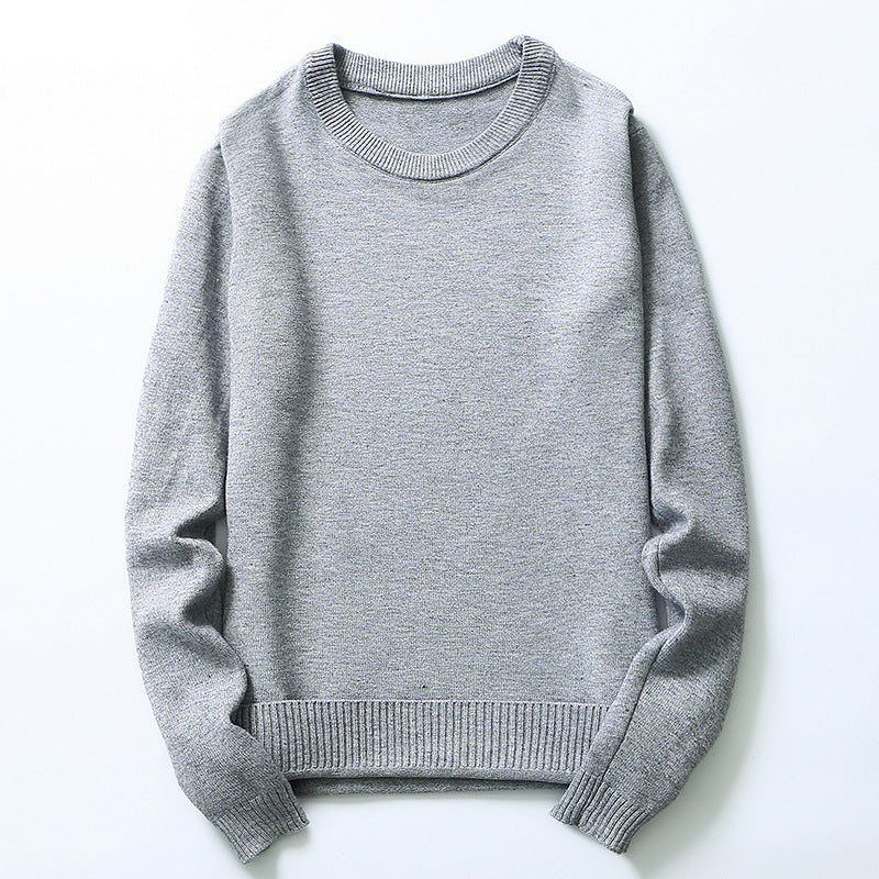 New Sweater Fashion Round Neck Casual Long Sleeve Men's
